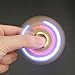 Fidget Spinner Toy, Hand Tri Finger Spinner Metal Stainless Steel Bearing Spinner,for ADD, ADHD, Anxiety,and EDC LED Figit Spinner (Gold)
