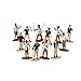 US Toy Pirate Toy Figures (Set of 12), Assorted