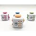 CHIRISEN Fidget Toy Relieves Stress And Anxiety for Children and Adults Anxiety Attention Toy (White Orange)
