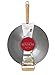KEN HOM Carbon Steel Wok - Asian Stir Fry Pan with Helper Handle - 13.75