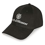 Smith Men's And Wesson Embroidered Logo Cap Black One Size