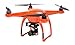VOOCO X-Star Premium Drone with 4K Camera, 1.2-Mile HD Live View & Hard Case (Orange)