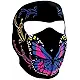 Zanheadgear Neoprene Half Face Mask, Pink Flames