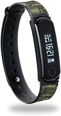 Q-66 Replacement Band - Camouflage Green - Q-Band Q-66 Colorful Wristbands with Stainless Steel Metallic Pin