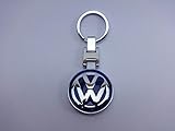 Volkswagen Keychain Car Accessories Keyring Wire Rope Key Chain with Chrome effect
