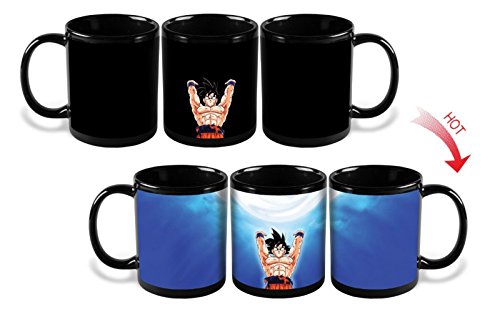 Dragon Ball Z-Inspired Goku Magic Mug, Heat Reactive Ceramic Mugs/Cups for Coffee or Hot Milk