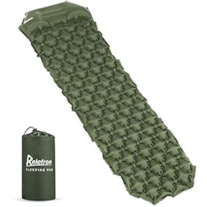 Relefree Camping isomat, draagbare vochtbestendige ultralichte slaapmat, licht en compact, geschikt voor camping…