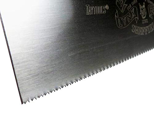 Lynx Thomas Flinn Taytools British 14 Inch Tenon Saw with Stained Beech photo 10