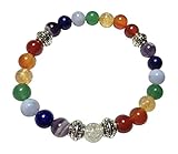 Chakras of Grace: Symphony of Gemstones Stretch Bracelet