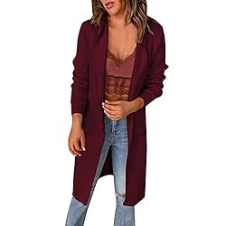 ADJHDFH Cardigan For Women Dressy Casual Blue