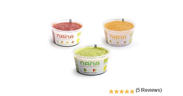 LANANA- Pack Frutas - 12 tarritos ecológicos frescos 4 de cada ...