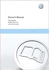 2012 VW Volkswagen Beetle Owners Manual Book: Volkswagen: Amazon.com: Books