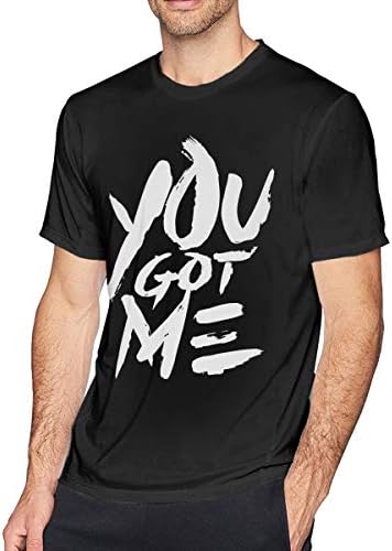 LIALUER G-Eazy You Got Me Men's Cotton Classics Short Sleeve T-Shirt