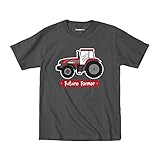 Future Farmer Case IH Red Tractor Country Fields Rural Novelty Toddler T-Shirt