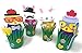 Funiverse Bulk Family Pack 18 Sets of Easter Egg Decorating Foam Kids Craft Kits (Easter Eggs Not Included) - Over 700 Pieces of No Mess. No Stains
