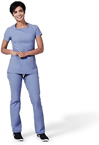 Medelita Women’s Nursing Medical Scrubs Pants | Argon | Stretch, with 5 Pockets