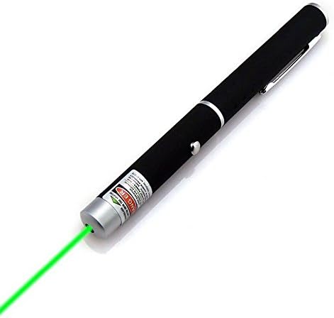 Powerful green laser beam pointer pen 532nm (5mw)