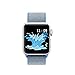 amBand for Apple Watch Sport Loop Band 38mm, Lightweight Breathable Nylon Replacement Band for Apple Watch Series 1, Series 2, Series 3, Sport, Edition-Tahoe Blue