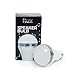 Flux Wireless Smart LED Light Bulb with Bluetooth Speaker Cool White (6000K) | 40 Watt Equivalent (6W) A19 Bulb | Works with Apple iPhone, iPad and Android Phone