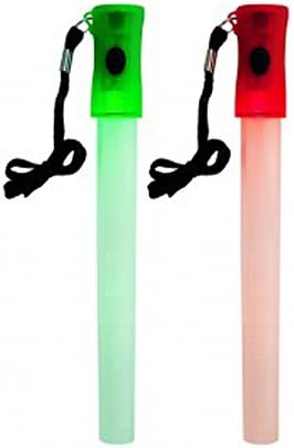 PLOV RNKLIGH 3 Mode Emergency Gear LED Flashlight Glow Stick, Assorted Colors
