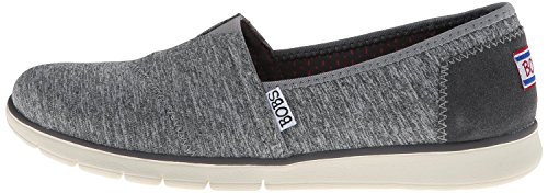 Bobs From Skechers Womens Pureflex Heathers Flat Gray 10 M