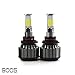 120W 12000LM LED Headlight High/Fog Light Conversion Kit Light Bulbs 6000K White 3 Year Warranty (9005)