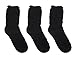 Dosoni Women's Fall Winter Slouch Knit Socks - Pack of 3 (Black)