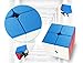 DaYan Zhanchi 2x2 Stickerless Speed Cube Puzzle, 50 mm
