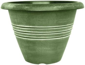 Consolidated Foam Planter 13 " Round Plastic White