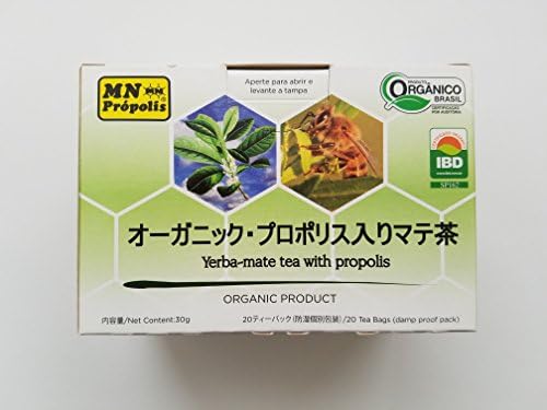 MN Propolis Organic Yerba-mate(matte) tea with propolis/20 tea bags