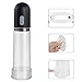 Automatic Penis Pump with 3 Suction Modes for Stronger Bigger Erections, PALOQUETH Electronic Erection Pump Penis Vacuum Pump Male Sex Toy with Clear Cylinder Tight Seal Sleeve for Powerful Suction