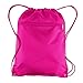 BagzDepot (12 Pack) Promotional Polyester Drawstring Backpack Sack Bag