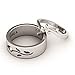 EVBEA Wedding Bands Vintage Flower Promise Rings for Couples