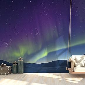 Wall Mural Starry Sky Removable Self-Adhesive Large Wallpaper - 66x96 inches