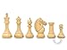House of Chess - Ringy Rosewood (Acacia Rhodoxylon) / Boxwood Chess Pieces Rio Staunton - King Height: 4.0