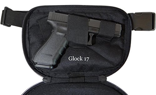 LARGE DTOM Concealed Carry Fanny Pack RUGGED ULTRA-SOFT SUEDE