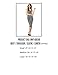 VDS Women's Stripe Low Scoopneck Midi Bodycon Dress