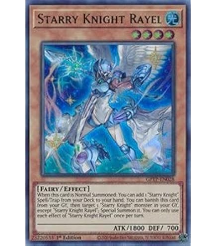 yugioh starry knight deck Amazon.com: Starry Knight Astel - GFTP-EN029 - Ultra Rare