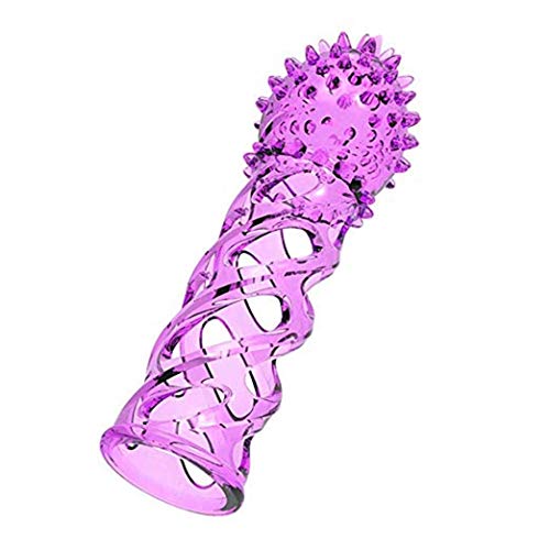 AHDAHD Crystal Spike Finger Sets, The Latest stimulating Condoms, let You and Your Lover Experience a New Passion. (3pcs) - Thumbnail 2