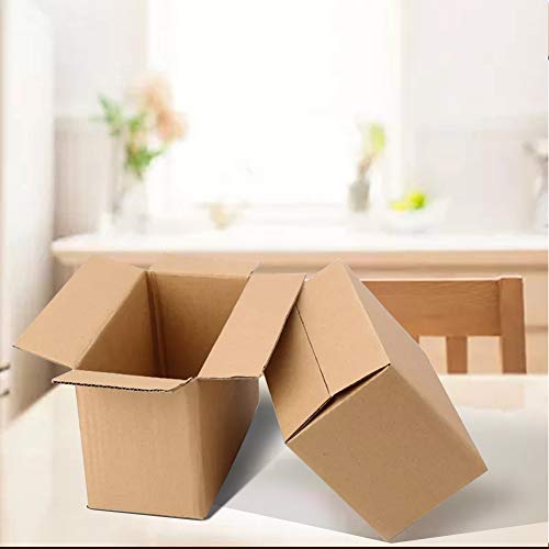 Schliersee Small Shipping Boxes 6x4x4 inch Pack of 25 Corrugated Box Mailers