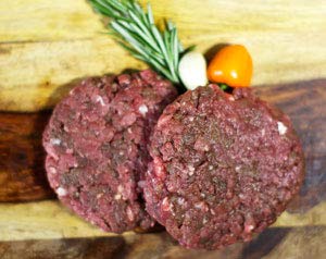 Meat Maniac Exotic Game Meat (Emu Burgers | 5.3oz patty 3 each, 1lb)