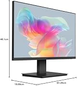 KOORUI 27 Inch FHD 1080P Monitor 75Hz HDMI VGA 5ms Eye Care Slim Display 27N1A view 8