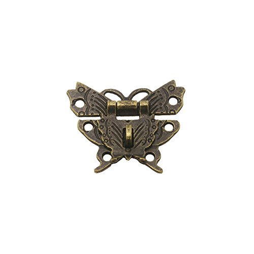 Rzdeal 2pcs box buckle beautiful butterfly shaped hardw…