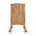 Guidecraft Heartwood Kitchen Helper Stool - Solid Oak: Premium Solid Wood, Adjustable Height, Foldable Cooking Step Stool Tower for Little Kids - Toddler Learning Furniture - Limited Edition