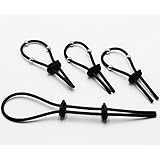 MIFANA E Stim Electro Accessories Products Conductive Silicone Rubber Tube Loops with Beads (4 pcs)