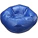 X Rocker 96700 Standard Black Bean Bag Chair (Stadium Blue)