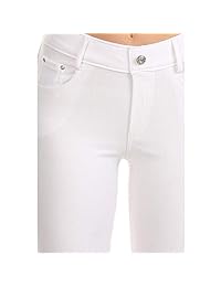 Mallas para dama, color liso, suaves, ajustadas, elásticas, con 5 bolsillos, talla SL