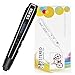 3D Printing Pen for Kids,Uvital 3D Drawing Doodle Printer Pen 【2019 Upgrade Version】Non-Clogging Bonus PLA Filaments Stencil eBook Best Gift for Children Adults Arts Crafts DIY Doodling(Black)