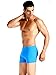 Men's Polyester Spandex Solid Sport Square Leg Swimsuit DOIOWN Trunks Briefs