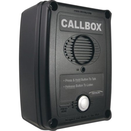 Ritron WirelessRQX-111M-BLK - Wireless Intercom 2-Way, Polycarbonate, VHF MURS, Up to 2 Miles Operating Range